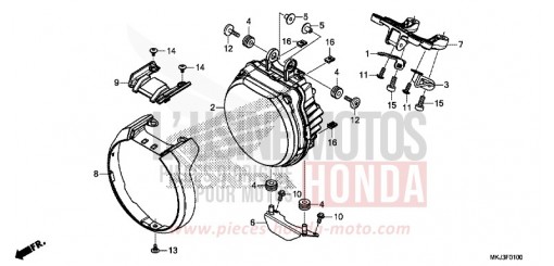PROJECTEUR CB1000RAJ de 2018